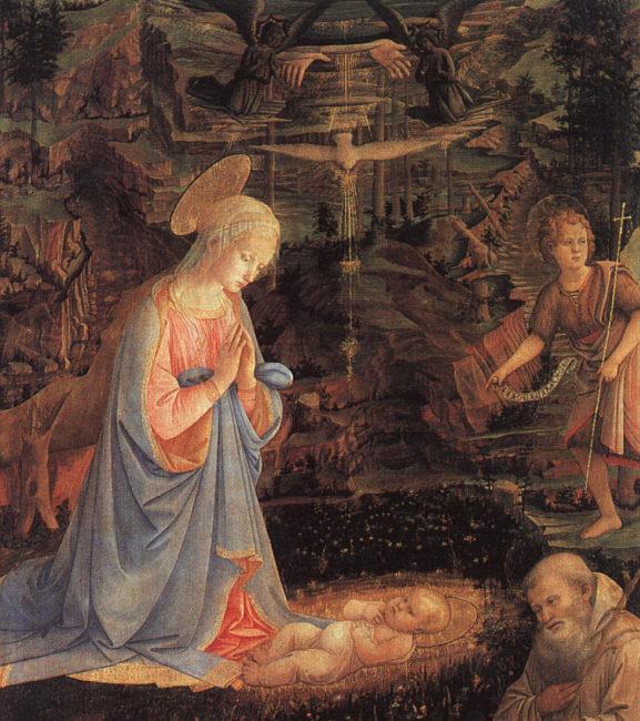 Filippino Lippi The Adoration of the Child Germany oil painting art